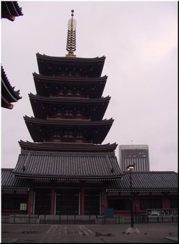 29 A tower of Kaminari Temple at Asakusa.jpg