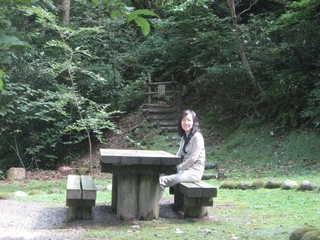04-03-03 Okunohosomichi traced by Poet Matsuo Basho - a rest