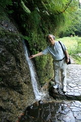 04-03-05 Okunohosomichi traced by Poet Matsuo Basho - a water fall