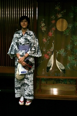 04-13-02 On way to watch opera show by Kagaya Setsugetsuka Kagenki-dan