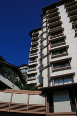 05-02-04 Strolling nearby before leaving.jpg - exterior of the hotel