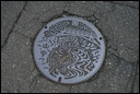 04-04-05 A mark plate of the creek in Okunohosomichi.jpg