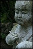04-06-09 A close look at a stone monk in Natadera Temple.jpg