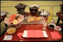 04-12-03 Typical Japanese-style dinner - initial set.jpg