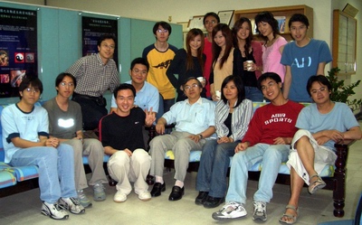 Lab group meeting on Prof. Tsai's birthday 2005/5/10