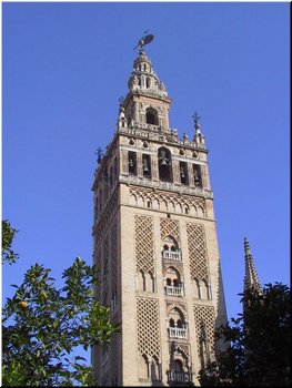 20---2_9_Seville Cathedral - tower-01 Magnificent tower with spiral stepway up to the top.JPG