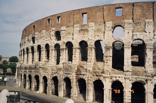 07 France, Italy & Switzerland 1998---Colosseum in Rome, Italy.jpg