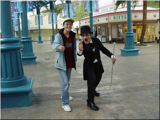 03-06-04 Meimei with Chaplin in the Main Street.jpg