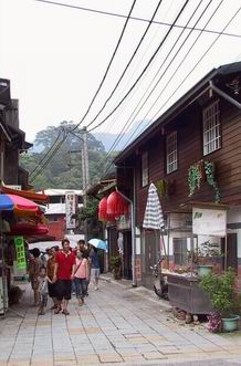 Toufu street scene in Ching-An Village