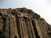 Tsuhsi Rock Fall near Erkan in Hsiyu Township