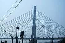 Seeing Kao Ping River Bridge at distance