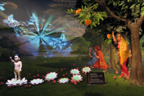 4D show of Buddha's story