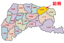 Map of Yunlin