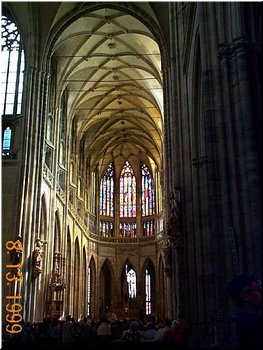 08-13 03 Cathedral Hall in Prague Palace, Czech.jpg