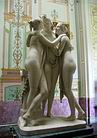 A marble sculpture by Antonio Canova --- The Three Graces
