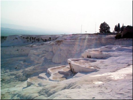 22 Travertine stones & water in Pamukale, Turkey.JPG