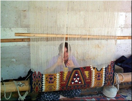 32 Carpet production seen near Goreme, Turkey.JPG