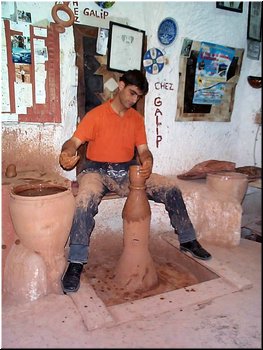 34 Production of ceramic product seen near Goreme, Turkey.jpg