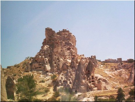 36 A town in a small mountain in Uchisar, Turkey.JPG