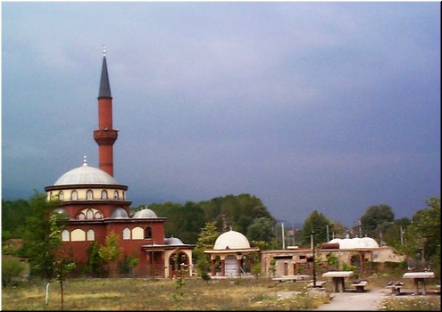 42 A church seen at a rest area, Cappadocia, Turkey.JPG