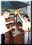 33 Silk extraction from cocoons for carpet production, Goreme, Turkey.JPG