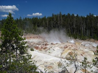 03-06-2 Norris Geyser Basin --- Steam Boat Geyser