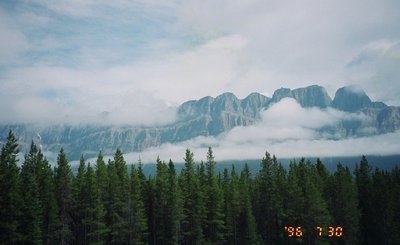 Canada 1996 --- 10 Castle Mountain in Banff National Park (July 30).jpg