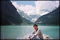 Canada 1996 --- 09 In front pf Louis Lake in Banff Hational Park (July 30).jpg