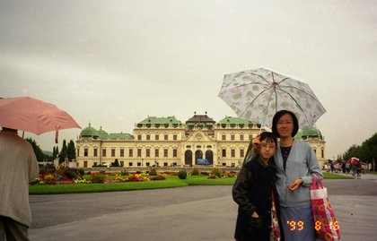 Austria 1999---08-16A 01 Belvedere Palace - where Prince Eugene lived.jpg