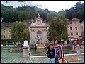 Austria 1999---08-09C 01 At a spot in downtown Sailzburg against Hohensalizburg Castle.jpg