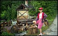 Austria 1999---08-10C 02-09 Meimei in a pose on woods.jpg