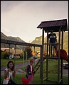 Austria 1999---08-10C 02-11 Meimei playing with Hsin-Han & a lady in our group.jpg