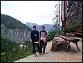 Austria 1999---08-11A 01 Handsome boy and pretty girl outside the ice cave Dachsteinhohle.jpg