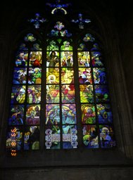 Czech 1999---10-02 22 Colorful window with glass paintings A.jpg