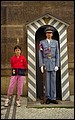 Czech 1999---10-02 05 Meimei at a guard of the entrance.jpg