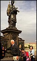 Czech 1999---10-03 07 Meimei touching the statue.jpg