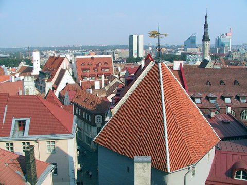 Estonia 2002---D1-03 01 A birdview of Lower Town skyline from a spot in the Upper Town.jpg