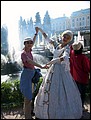 B3--04 Happy dance  in lower garden in Peterhof, St. Petersburg, Russia.JPG
