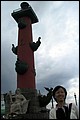 B6--04 A light tower at Spit of Vasilyevsky Island, St. Petersburg, Russia.JPG
