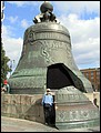 D1--07 Tsar Bell  (world's largest but never used) in Kremlin, Moscow, Russia.JPG