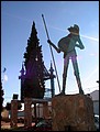 Spain 2002 - 16---2_8_Rest Area & Windmills --- 01 Good statue decoration of Venta del Quijote rest area.jpg