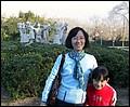 Spain 2002 - 37---2_12_Montjuic Garden --- 11 Mama with Lan's smallest daughter.jpg