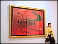 Spain 2002 - 38---2_12_Foundation Joan Miro --- 09 Meimei in front of a red painting.jpg