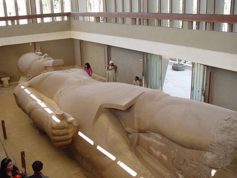 Egypt 2004---D03-05-03 Giant Ramses II statue in Memphis Museum.jpg