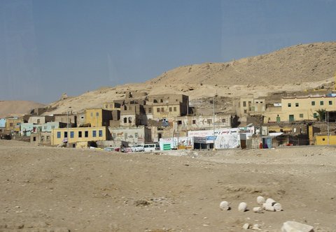 Egypt 2004---D04-03-02  Houses of decendants of workers for ancient kings' and queens' tombs in West Luxor.jpg