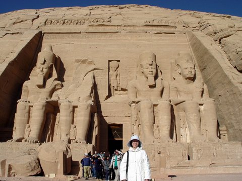 Egypt 2004---D08-02-06 In front of the temple of Hugh Ramses II of Abu Simbel.jpg