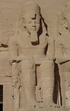 Egypt 2004---D08-02-07 Giant Ramses II statue in front of the temple.jpg