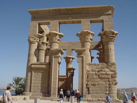 Egypt 2004---D08-04-02 A Kiosk of Trajan in Philae Temple.JPG