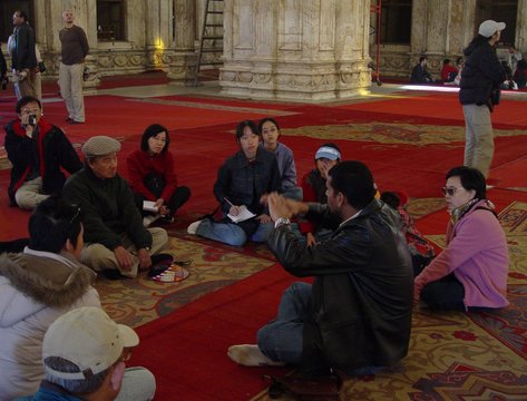 Egypt 2004---D10-01-03 Listening to Yasser's story telling in Ali Mohammed Mosque in Cairo.jpg