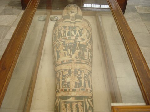 Egypt 2004---D11-03-04 A mummy coffin in Graeco-Roman Museum in Alexandria.jpg